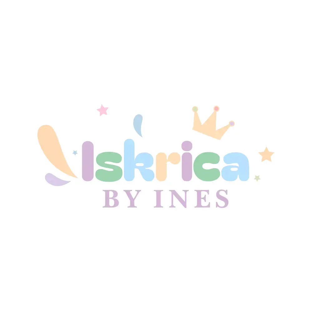 Logotip Iskrica by Ines, dječja igraonica
