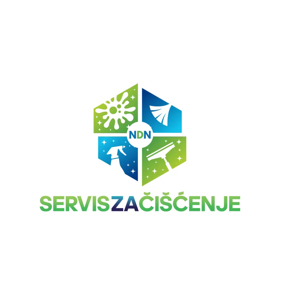 Logotip NDN Servis, čišćenje na području Osijeka