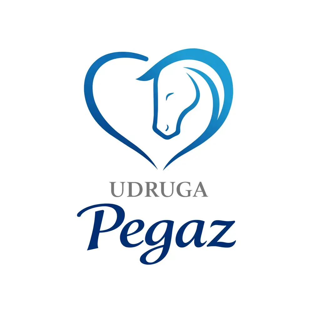 Logotip Udruga Pegaz, udruga za rad s konjima