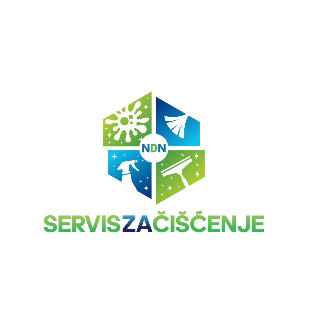 servis za čišćenje logo uspravni