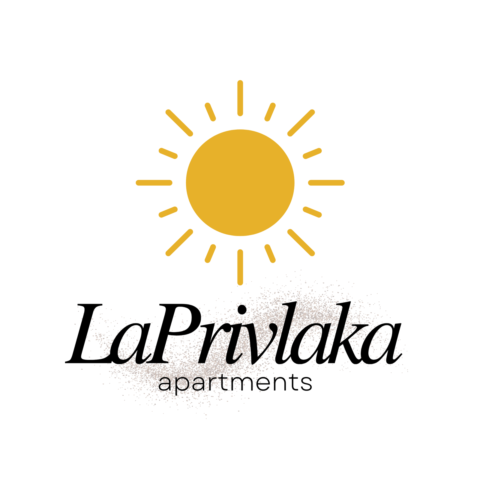 LaPrivlaka apartments prikaz logotipa uspravni