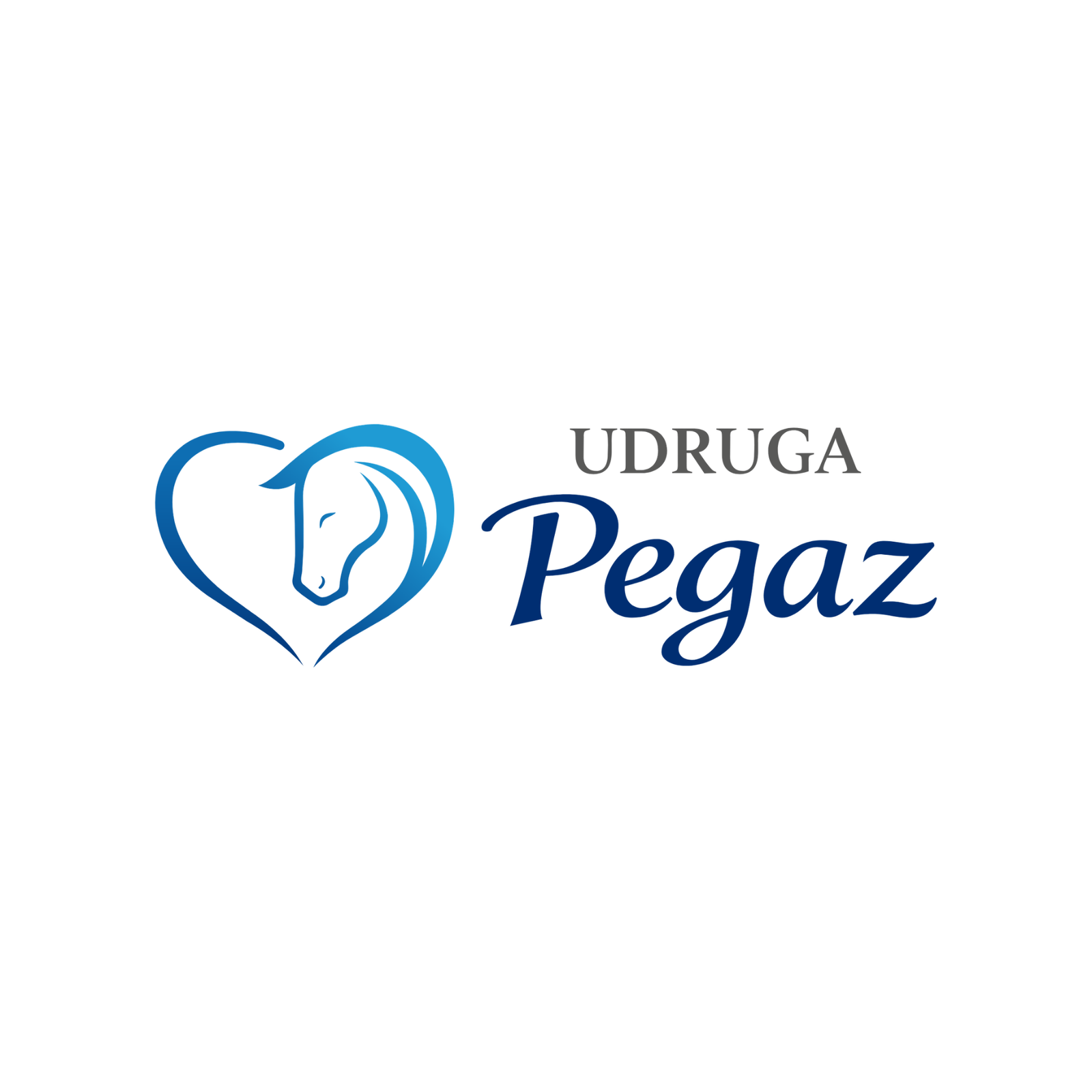 Udruga Pegaz prikaz logotipa polegnuti